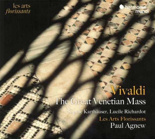 Antonio Vivaldi, Les Arts Florissants, Paul Agnew (2), Sophie Karthäuser, Lucile Richardot - Vivaldi: The Great Venetian Mass (CD)