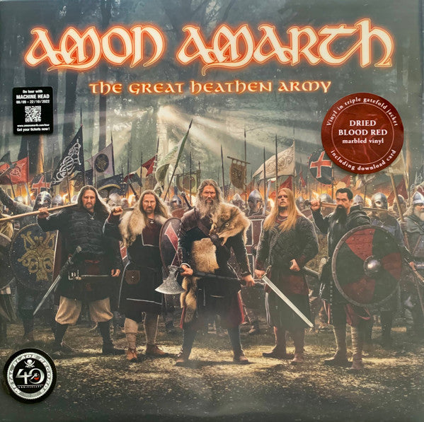 Amon Amarth - The Great Heathen Army (LP, Album, Ltd, Red)