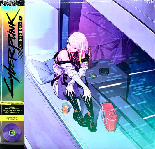 Akira Yamaoka, Marcin Przybyłowicz & P.T. Adamczyk - Cyberpunk: Edgerunners (Original Series Soundtrack) (LP, Comp, Pur)