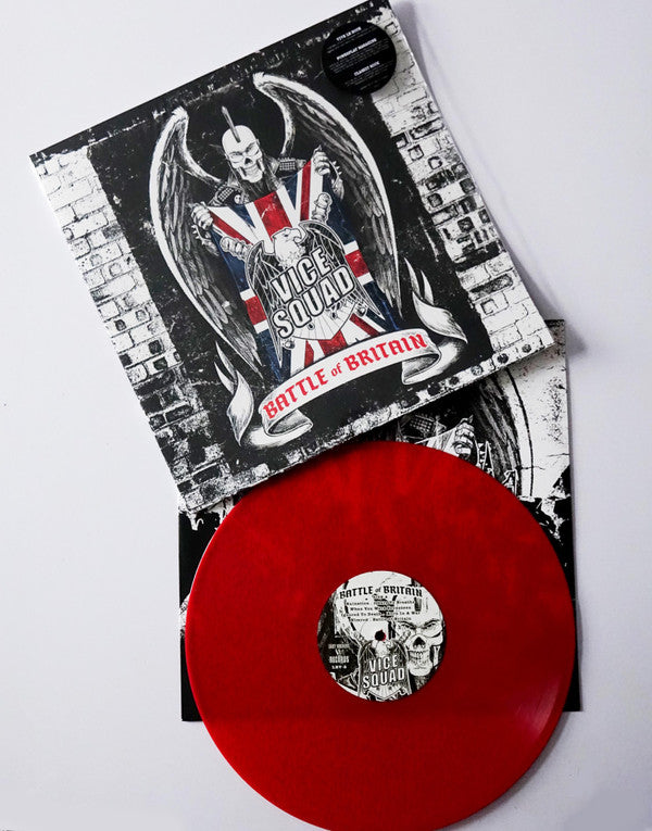 Vice Squad - Battle Of Britain (LP, Album, Red)