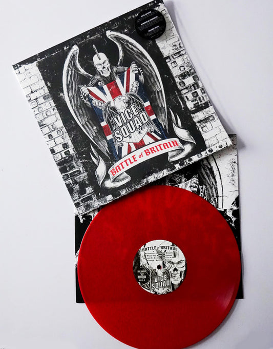 Vice Squad - Battle Of Britain (LP, Album, Red)