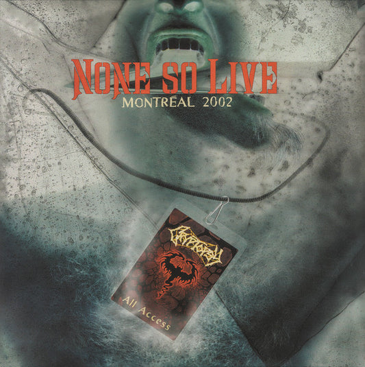 Cryptopsy - None So Live (LP, Album, RE)