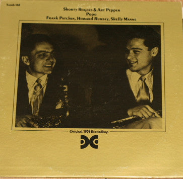 Shorty Rogers & Art Pepper - Popo (LP, Mono, RM)
