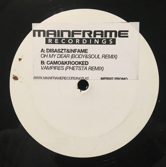Disaszt & Infame / Camo & Krooked - Oh My Dear! (Body & Soul Remix) / Vampires (Phetsta Remix) (12", W/Lbl, sti)