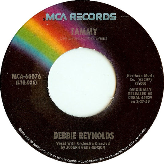 Debbie Reynolds - Tammy / French Heels (7", Single, RE)