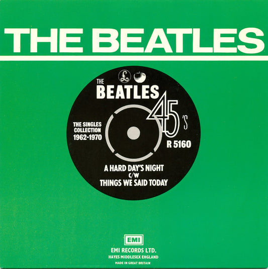 The Beatles - A Hard Day's Night c/w Things We Said Today (7", Single, Mono, RE)