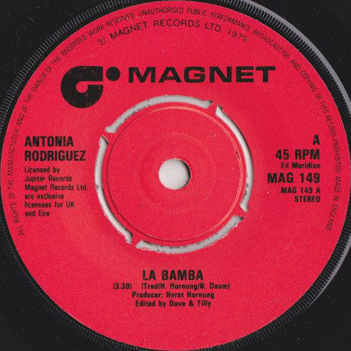 Antonia Rodriguez - La Bamba (7", Single, Pus)