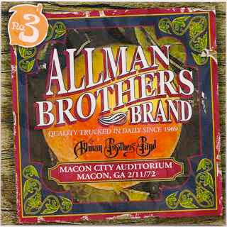 Allman Brothers Band* - Macon City Auditorium Macon, GA 2/11/72 (2xCD, Album)