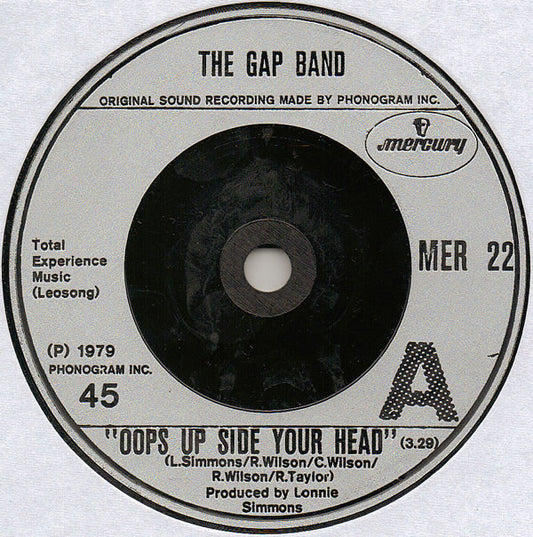 The Gap Band - Oops Up Side Your Head (7", Single)