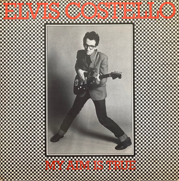 Elvis Costello - My Aim Is True (LP, Album, Yel)