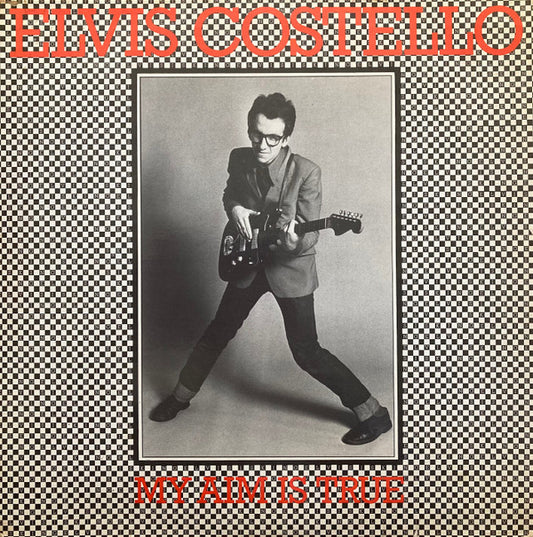 Elvis Costello - My Aim Is True (LP, Album, Yel)