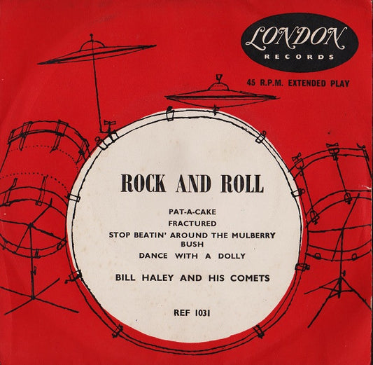 Bill Haley And His Comets - Rock And Roll (7", EP, RE)