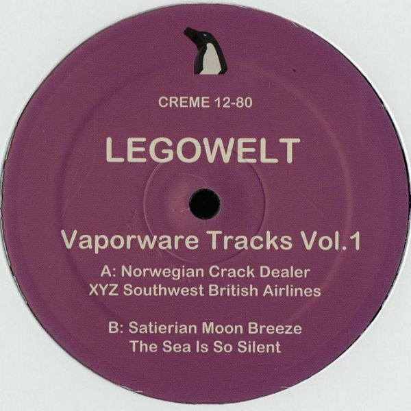 Legowelt - Vaporware Tracks Vol. 1 (12")