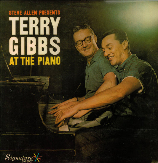 Steve Allen (3) Presents Terry Gibbs - At The Piano (LP, Album, RE)