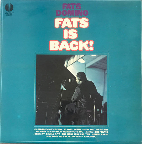 Fats Domino - Fats Is Back (LP, Album)