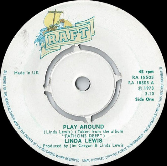 Linda Lewis - Play Around (7", Kno)