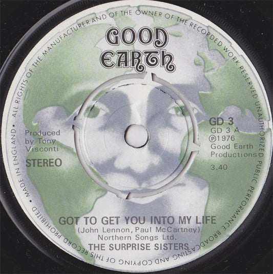 The Surprise Sisters - Got To Get You Into My Life (7", Single)