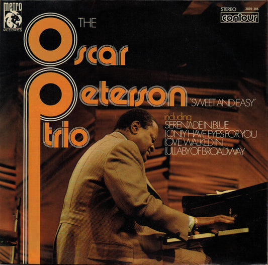 The Oscar Peterson Trio - Sweet And Easy (LP, Comp, RE)