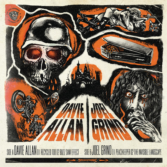 Davie Allan / Joel Grind - Split (10")