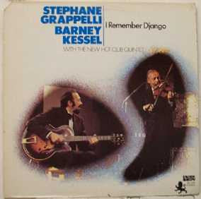 Stephane Grappelli*, Barney Kessel - I Remember Django (LP)