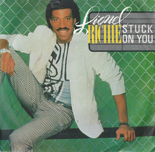 Lionel Richie - Stuck On You (7", Single, Sol)