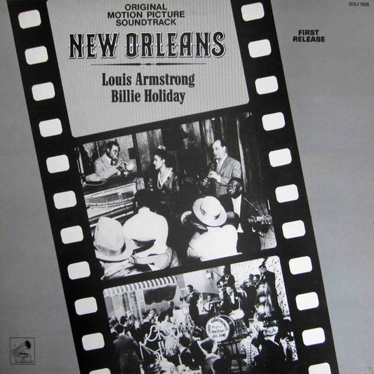 Louis Armstrong & Billie Holiday - New Orleans (Original Motion Picture Soundtrack) (LP, Album, Mono, Fir)