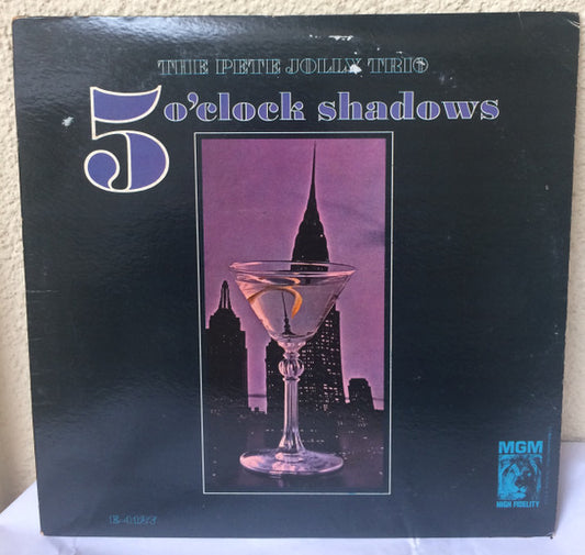 The Pete Jolly Trio - Five Oclock Shadows (LP, Album)