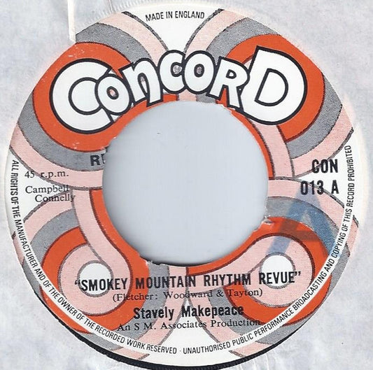 Stavely Makepeace - Smokey Mountain Rhythm Revue (7", Single)