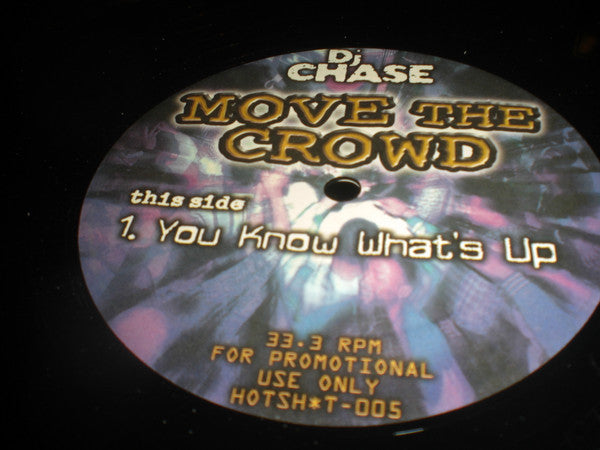 DJ Chase (2) - Move The Crowd (12", Maxi, Promo)