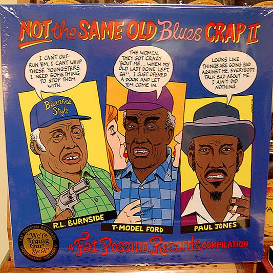 Various - Not The Same Old Blues Crap II (LP, Comp, Yel)