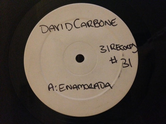 Davide Carbone / D.C. & Kubiks* - Enamorada / Pull Your Body (12", Promo, W/Lbl)