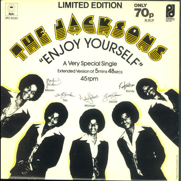 The Jacksons - Enjoy Yourself (12", Single, Ltd)