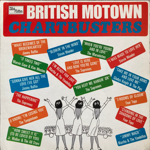 Various - British Motown Chartbusters (LP, Album, Comp)