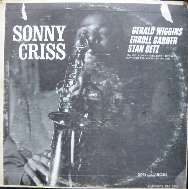 Sonny Criss - Sonny Criss (LP, Comp, Mono)