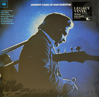 Johnny Cash - Johnny Cash At San Quentin (LP, Album, RE, RP, 180)