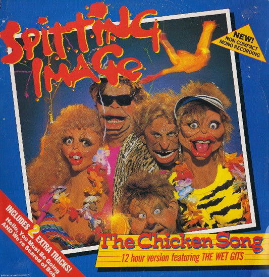Spitting Image - The Chicken Song (12", Single)