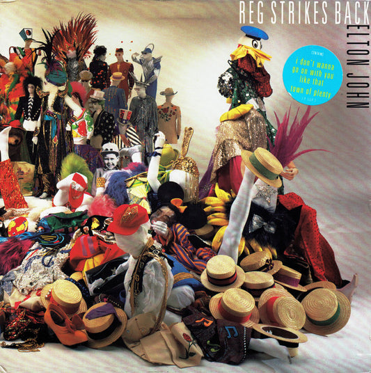 Elton John - Reg Strikes Back (LP, Album, Gat)