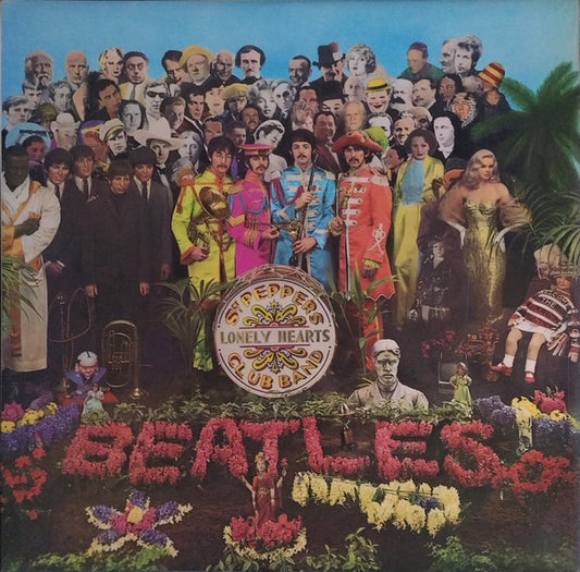 The Beatles - Sgt. Pepper's Lonely Hearts Club Band (LP, Album, RE, RP, 2 B)