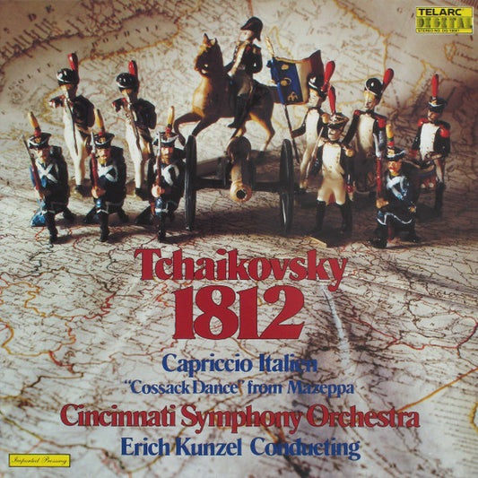 Tchaikovsky*, Cincinnati Symphony Orchestra, Erich Kunzel - 1812 / Capriccio Italien / "Cossack Dance" From Mazeppa (LP, RE, Gat)