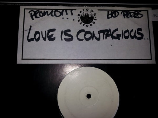 Taja Sevelle - Love Is Contagious (12", Ltd, Promo, Unofficial, W/Lbl)