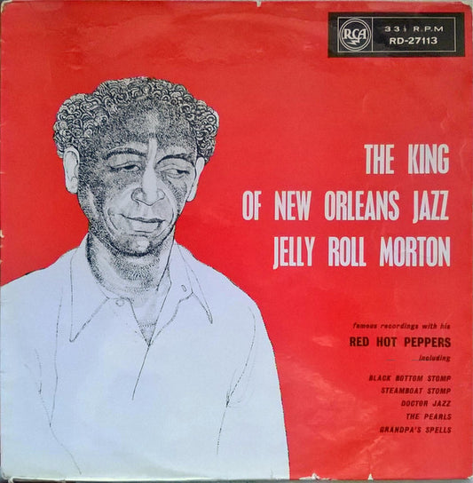 Jelly Roll Morton - The King Of New Orleans Jazz (LP, Comp, Mono)