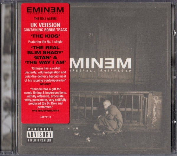 Eminem - The Marshall Mathers LP (CD, Album, RE, S/Edition)
