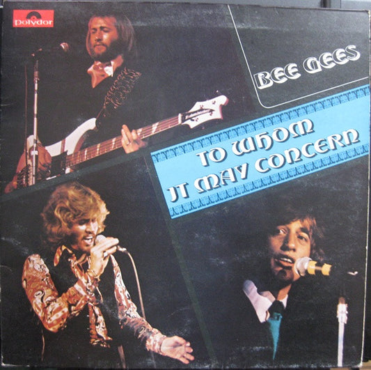 Bee Gees - To Whom It May Concern (LP, Album, Pop)