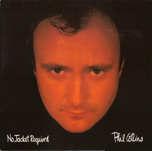 Phil Collins - No Jacket Required (LP, Album, Bla)