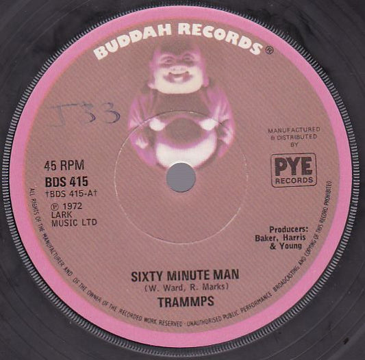 Trammps* - Sixty Minute Man (7", Single, Sol)