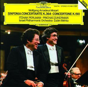 Wolfgang Amadeus Mozart - Sinfonia Concertante KV 364 - Concertone KV 190 (LP, Album)