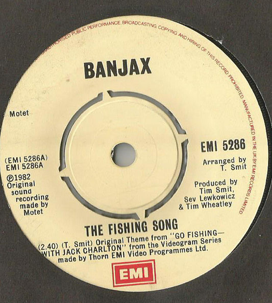 Banjax (3) - The Fishing Song - Theme From "Go Fishing With Jack Charlton" (7", Single)