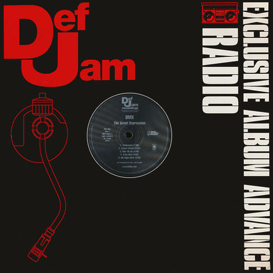 DMX - The Great Depression (2xLP, Advance, Album, Promo)