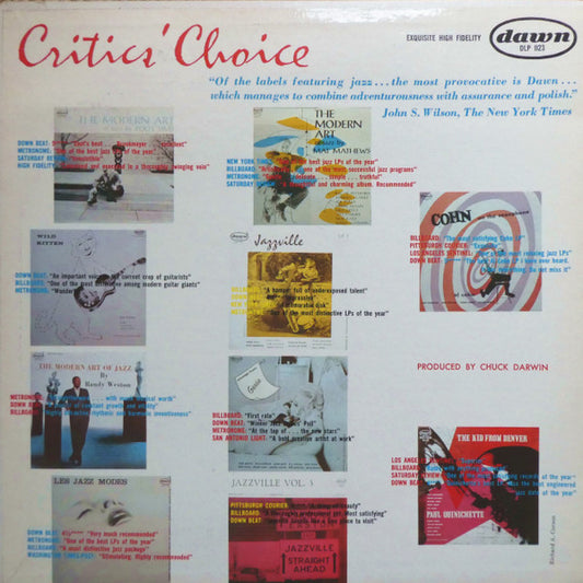 Various - Critics Choice (LP, Comp)