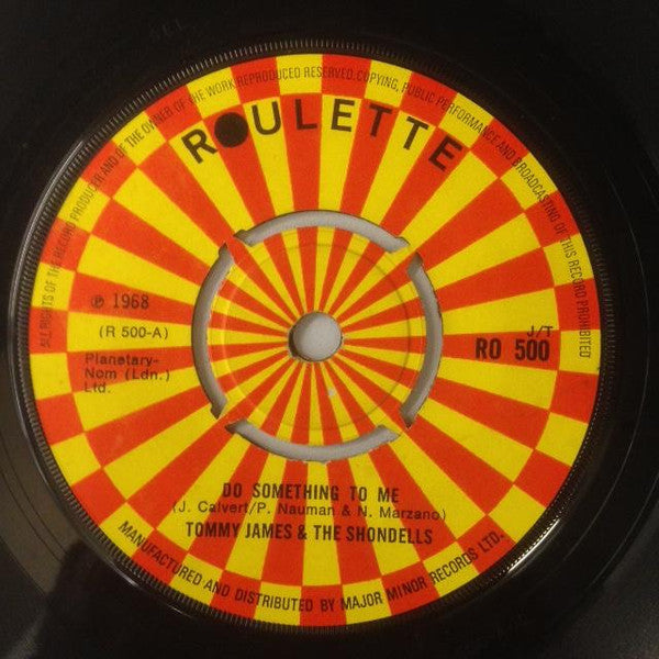 Tommy James & The Shondells - Do Something To Me  (7", Single)
